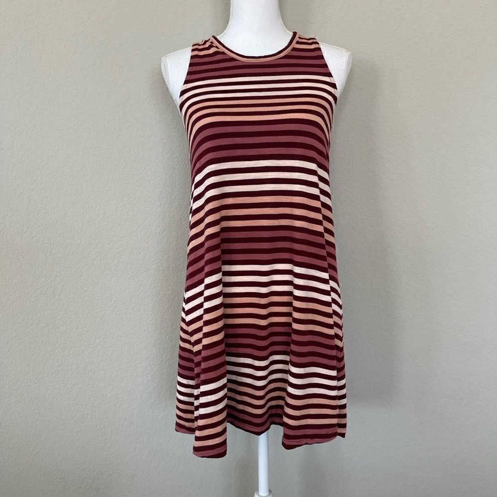 ⭐️3 for $10⭐️ Madewell HighPoint Sulley Striped Swing Dress - Picture 4 of 11